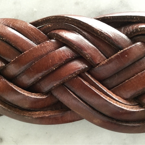 Vintage Mulberry woven belt size 26, brown - Picture 2 of 8